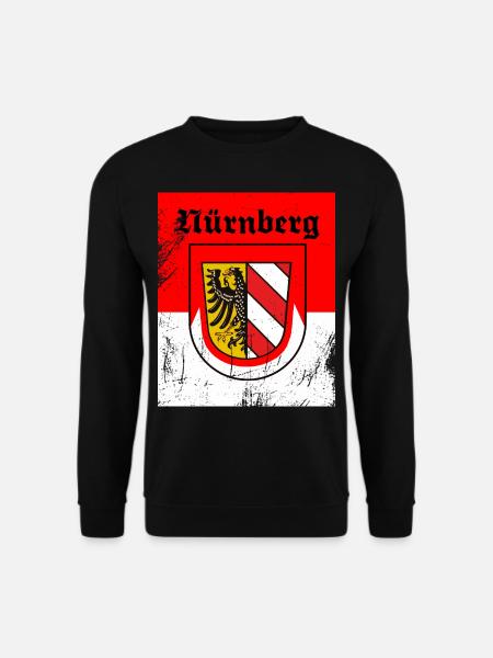 Nürnberg Fürth Erlangen die Frankenmetropole - Unisex Pullover - Schwarz