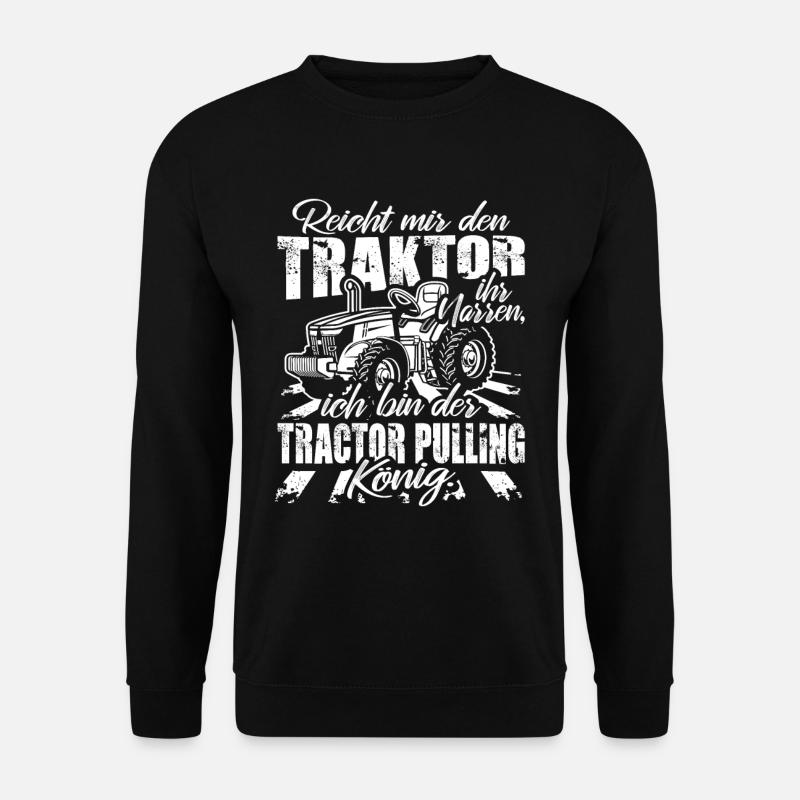 Tractor pulling - Unisex Sweatshirt - black
