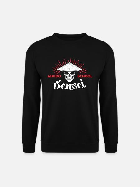 Sensei Skull Japan - Unisex Sweatshirt - black