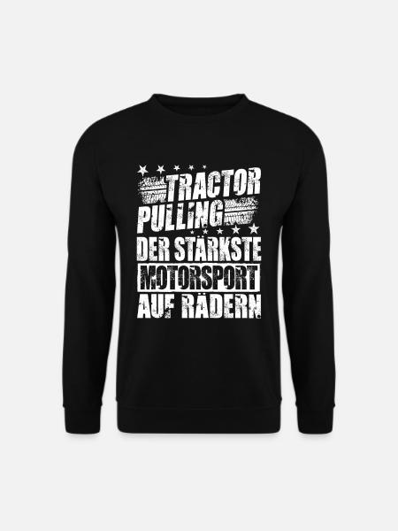 Tractor Pulling - Unisex Pullover - Schwarz