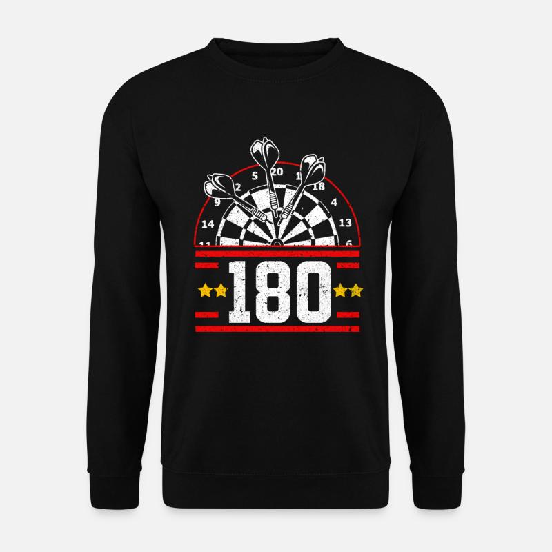 Dart - Unisex Pullover - Schwarz