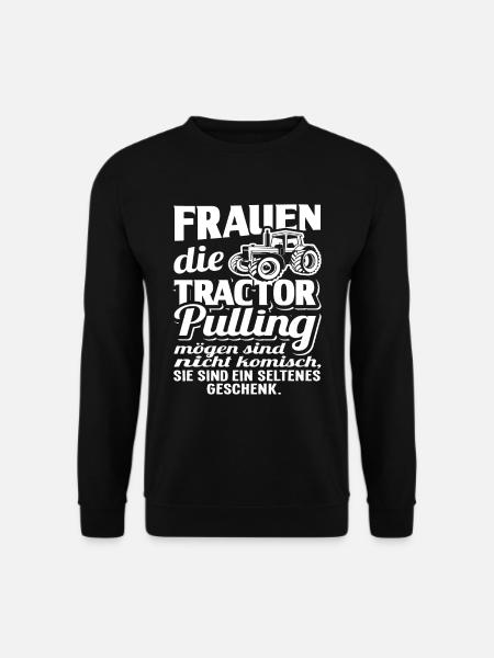 Tractor Pulling - Unisex Pullover - Schwarz