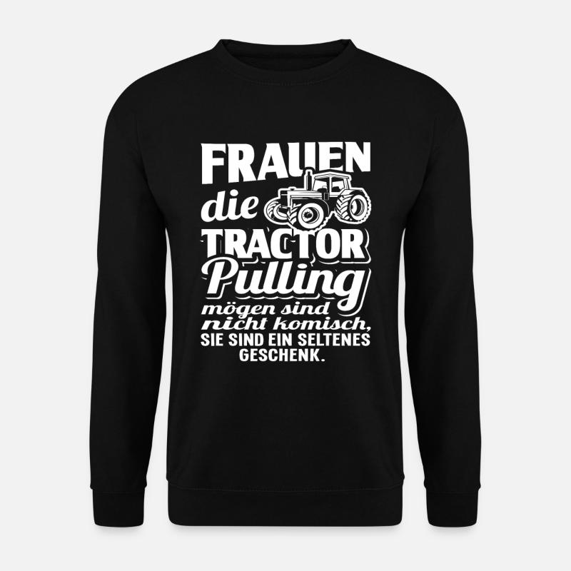 Tractor Pulling - Unisex Pullover - Schwarz