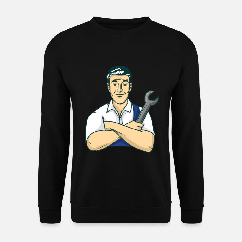 Mechanic mechanic - Unisex Sweatshirt - black