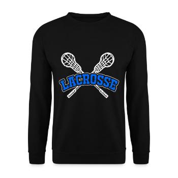 Lacrosse - Sweat-shirt Unisexe - noir - Devant - Alina (178cm) & Michal (187cm)