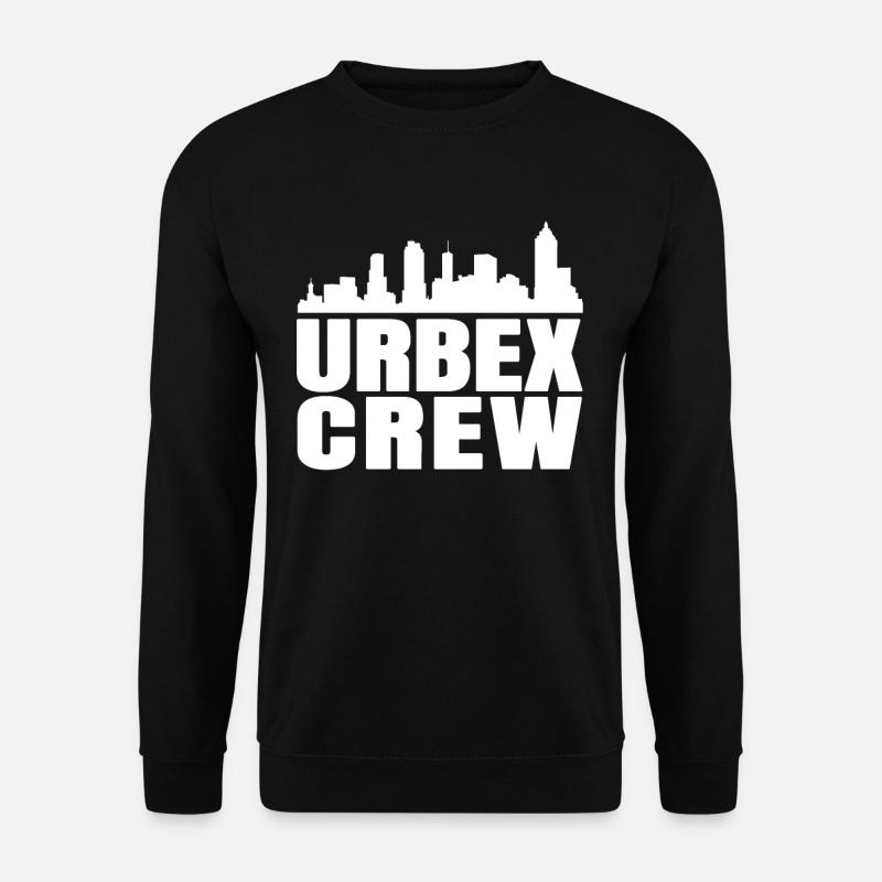 Urbex Crew Cityscape - Unisex Pullover - Schwarz