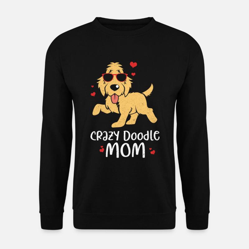 Doodle - Unisex Pullover - Schwarz