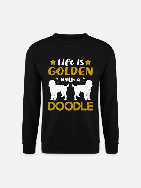 Doodle - Unisex Pullover - Schwarz