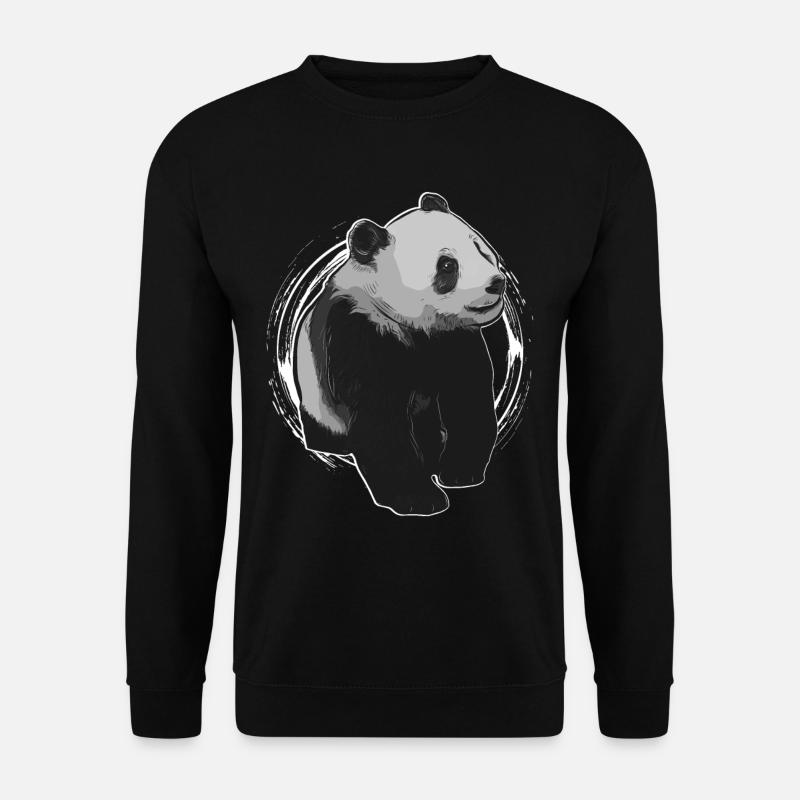 panda - Unisex Sweatshirt - black