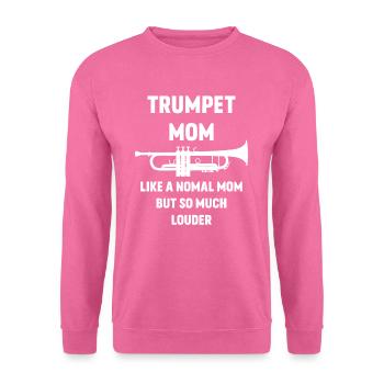 Trumpet Mom Trompete - Unisex Pullover - Pink - Vorne