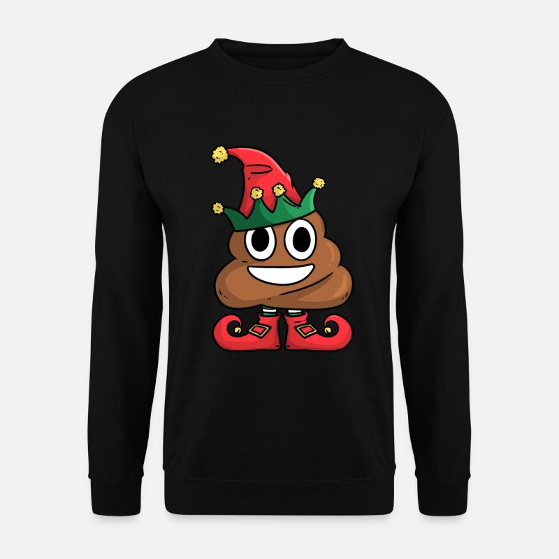 Merde de Noël - Sweat-shirt Unisexe - noir
