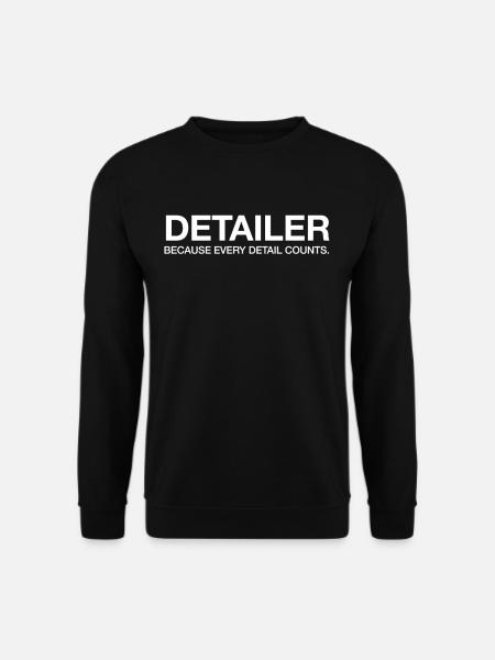 Detailer - Car Detailing - Unisex Sweatshirt - black
