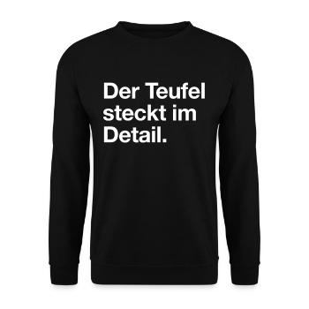 Auto-Detailing Detailer Polishing Fahrzeugpflege - Unisex Pullover - Schwarz - Vorne - Alina (178cm) & Michal (187cm)