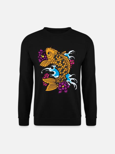 KOI Carp - Unisex Sweatshirt - black