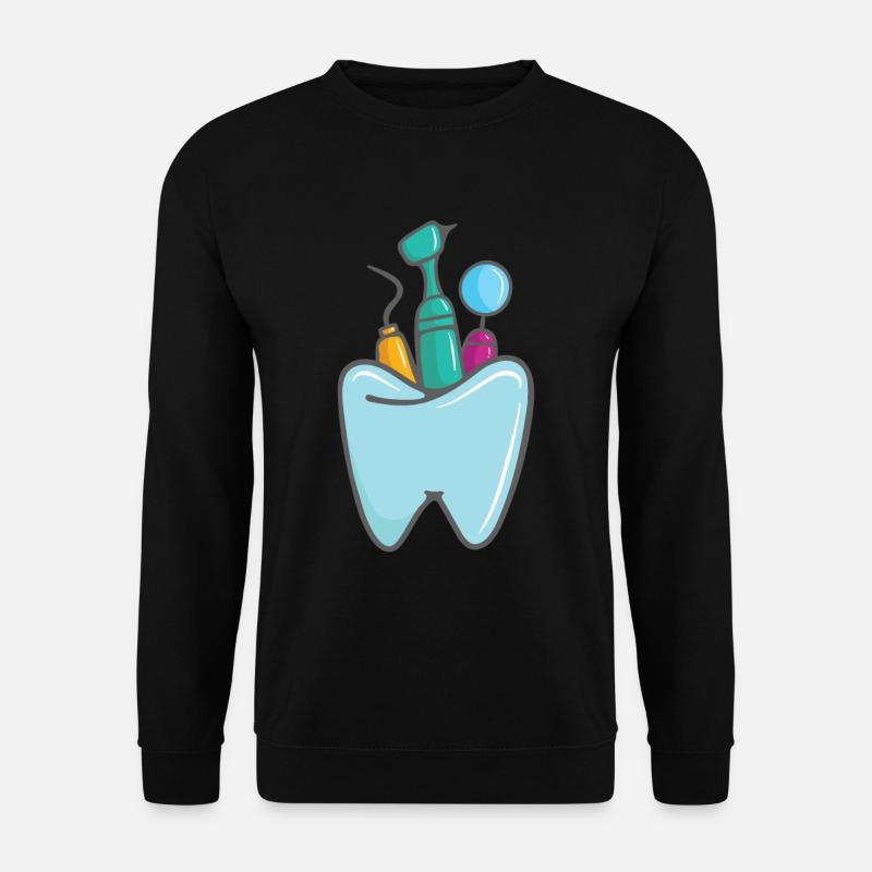 Cool Dentist Instruments Dentists gift - Sweat-shirt Unisexe - noir