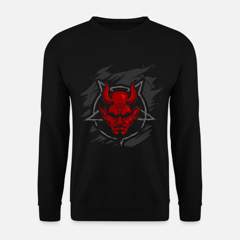 Satan Devil halloween - Unisex Sweatshirt - black