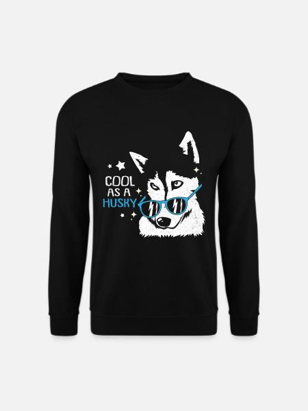 Husky - Unisex Sweatshirt - black
