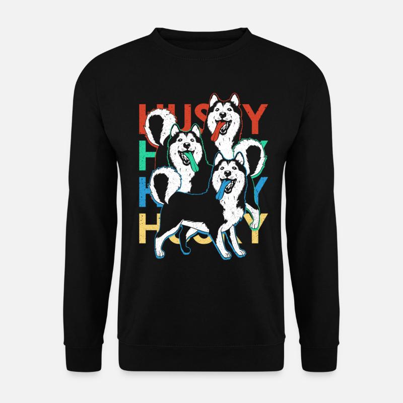 Husky - Unisex Sweatshirt - black