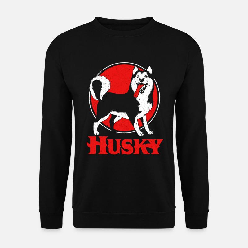 Husky - Unisex Sweatshirt - black