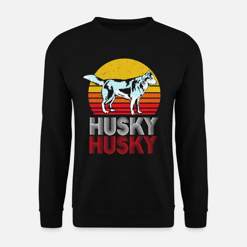 Husky - Unisex Sweatshirt - black