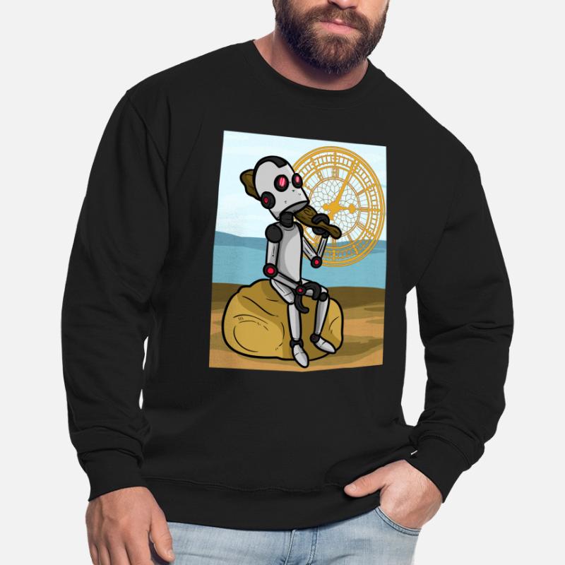 Robot Backtrak Roboter Backtrak Unisex Pullover