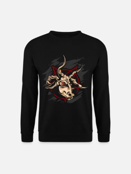 Satanic Halloween Satan - Unisex Sweatshirt - black