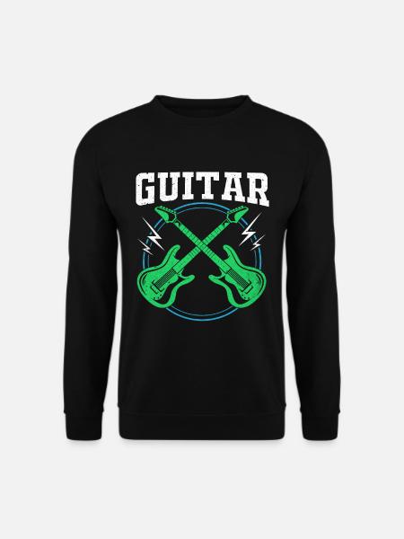 guitar - Unisex Sweatshirt - black