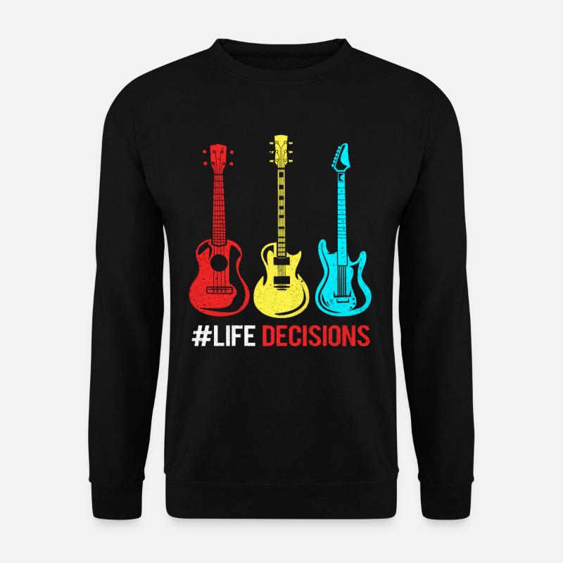guitar - Unisex Sweatshirt - black