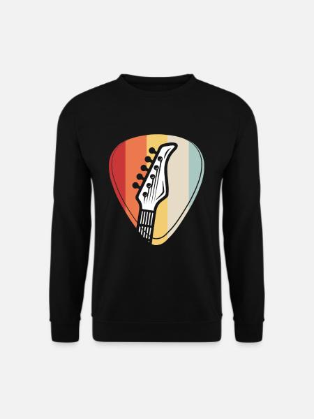 Gitarrist Gitarre Band Saite Musiker Instrument - Unisex Pullover - Schwarz