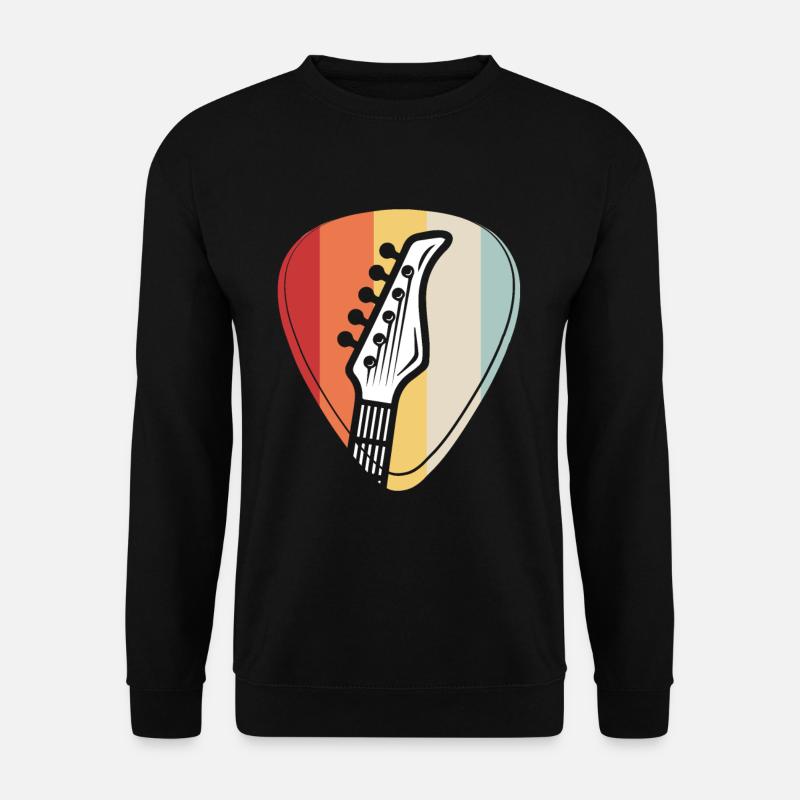 Gitarrist Gitarre Band Saite Musiker Instrument - Unisex Pullover - Schwarz