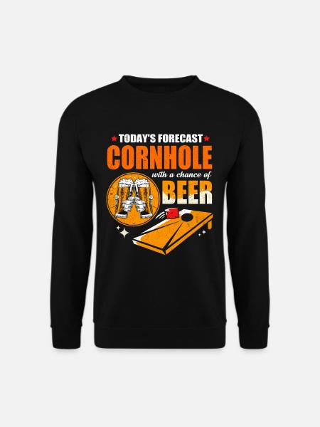 cornhole - Sweat-shirt Unisexe - noir