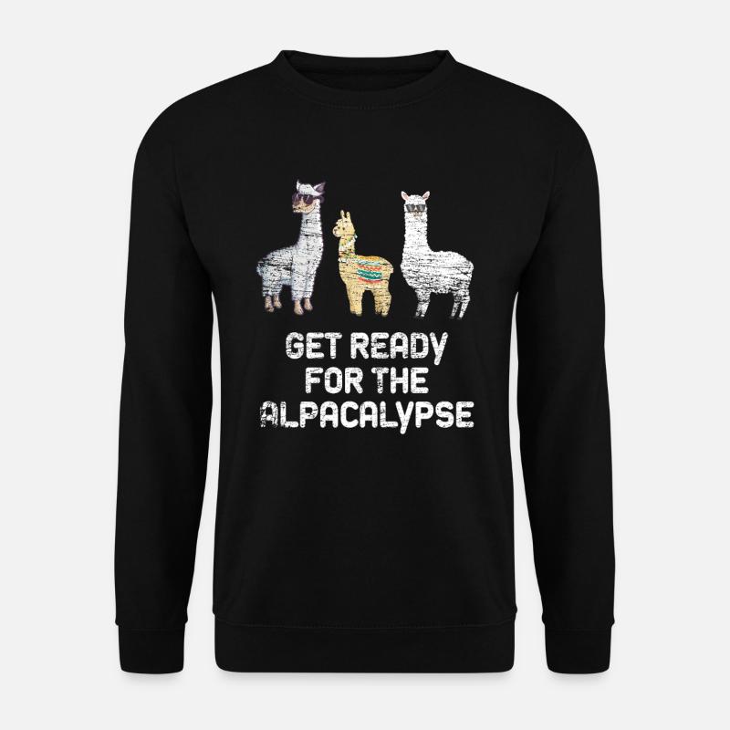 alpaca - Unisex Sweatshirt - black