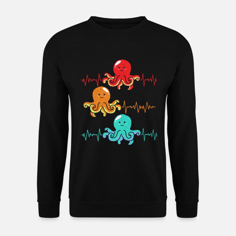 Kraken - Unisex Pullover - Schwarz