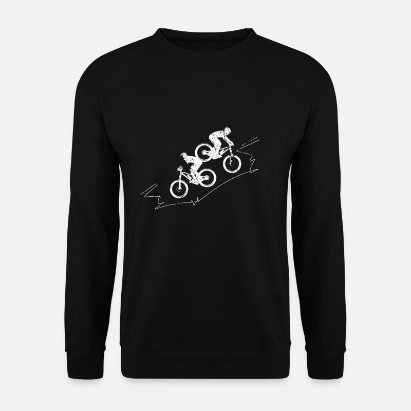 Fahrrad Kinder Biker Sportliche Geschenkideen - Unisex Pullover - Schwarz
