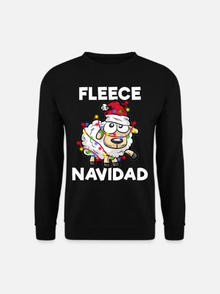 FLEECE NAVIDAD - Unisex Pullover - Schwarz