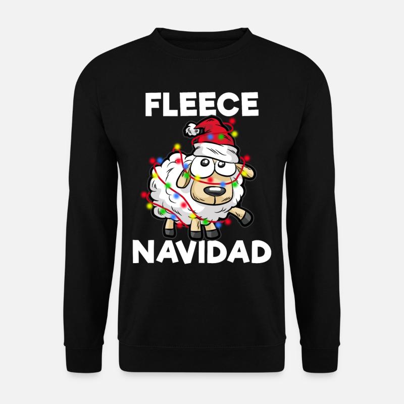 FLEECE NAVIDAD - Sweat-shirt Unisexe - noir