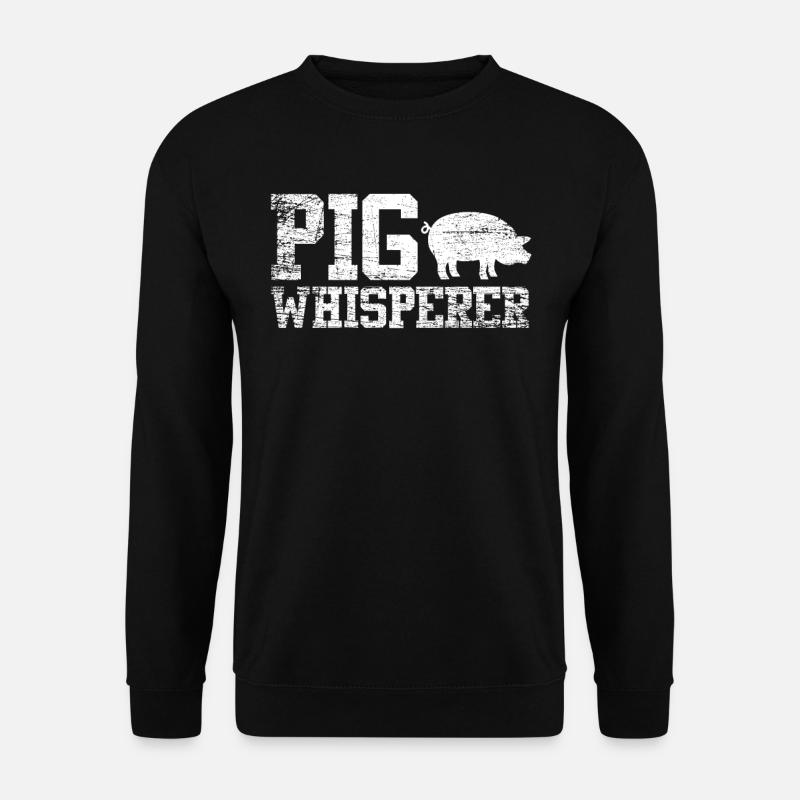 Pig whisperer - Unisex Sweatshirt - black