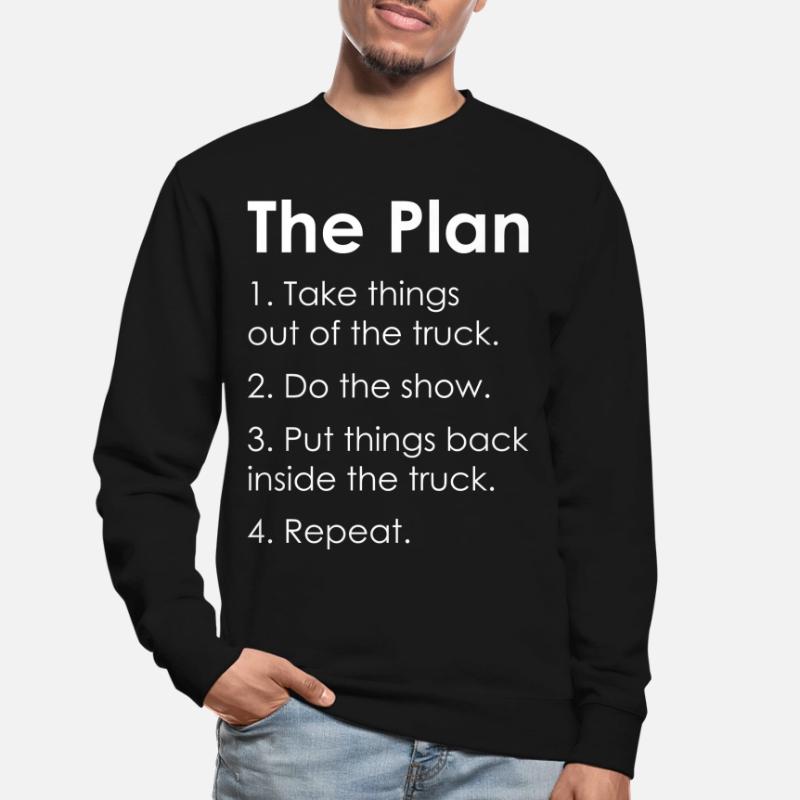 STAGEHAND CREW PLAN lighting technician gift Unisex Sweatshirt