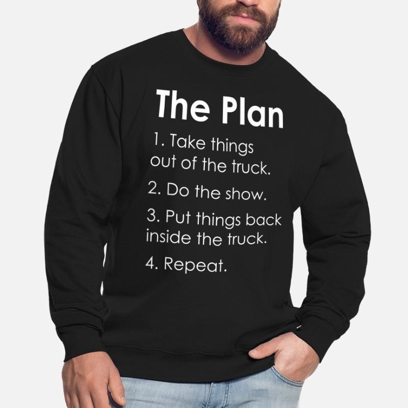 STAGEHAND CREW PLAN lighting technician gift Unisex Sweatshirt