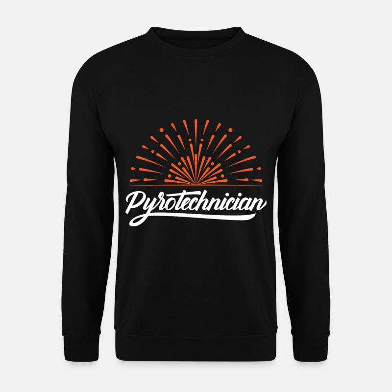 PYROTECHNICIAN PYRO pyrotechnie Nouvel An pyrotechnique - Sweat-shirt Unisexe - noir