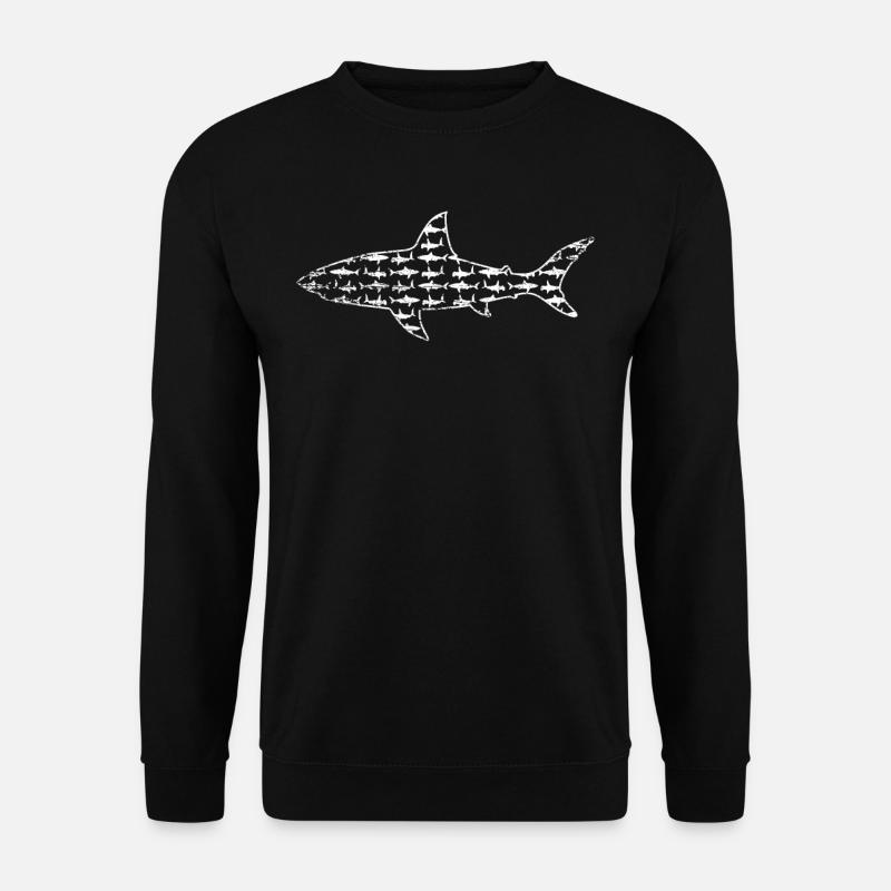 Hai - Unisex Pullover - Schwarz