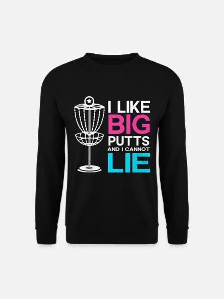 Frisbee - Unisex Pullover - Schwarz