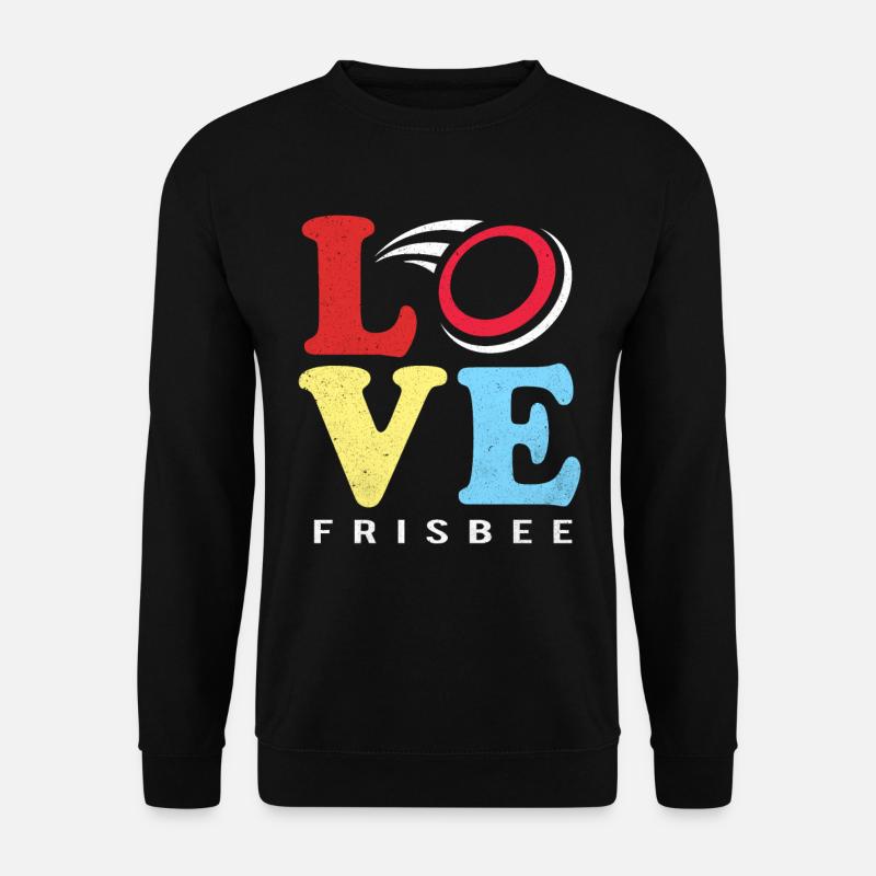 Frisbee - Unisex Sweatshirt - black