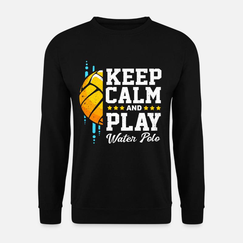 Wasserball - Unisex Pullover - Schwarz