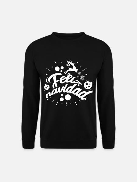 Feliz Navidad - Unisex Sweatshirt - black
