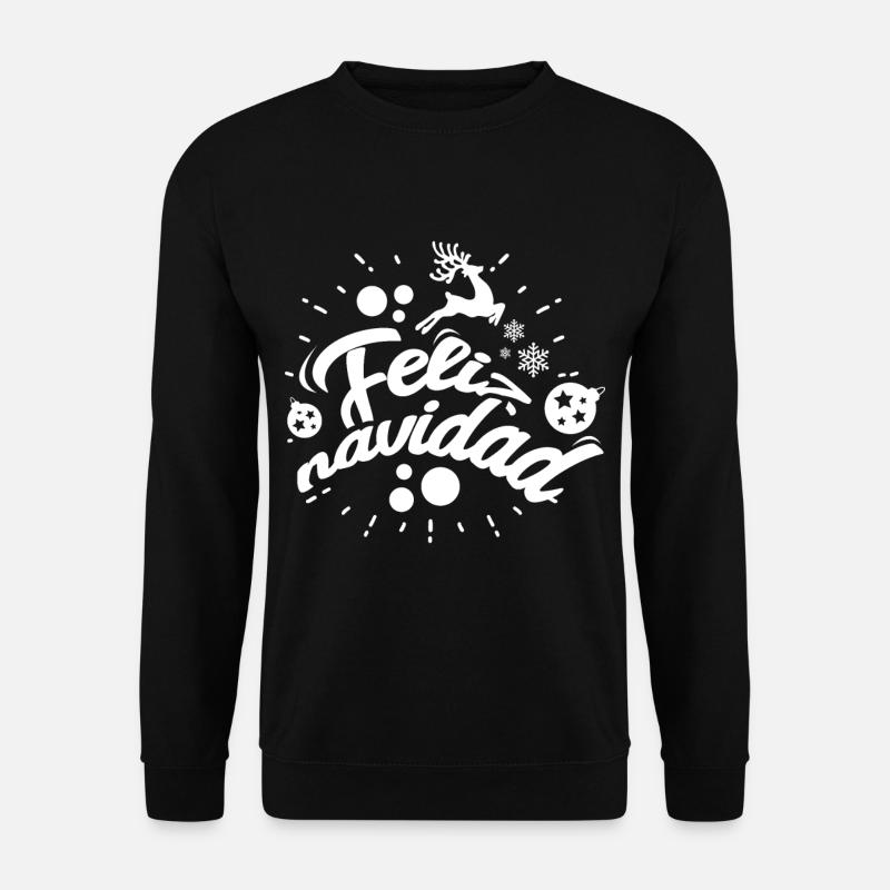 Feliz Navidad - Unisex Sweatshirt - black