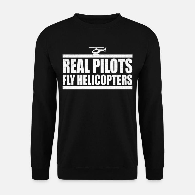 Hélicoptères Heli Heli - Sweat-shirt Unisexe - noir