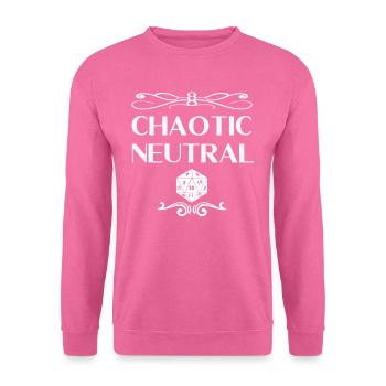 Messy Neutral RPG Gifts - Unisex Sweatshirt - pink - Front