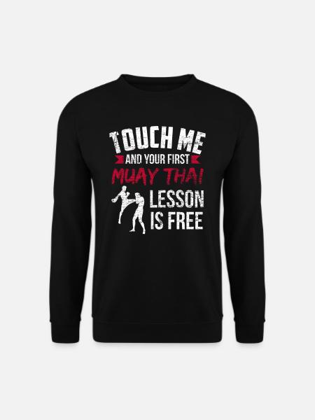 Muay Thai - Unisex Sweatshirt - black