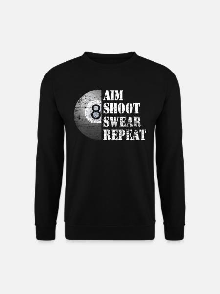 Billard - Sweat-shirt Unisexe - noir